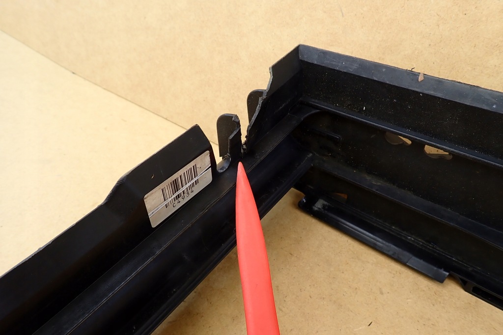 Bmw 5 e60 e61 03- рамка кронштейн кронштейн радіатора 1710751920404 оригінальний номер в Україні