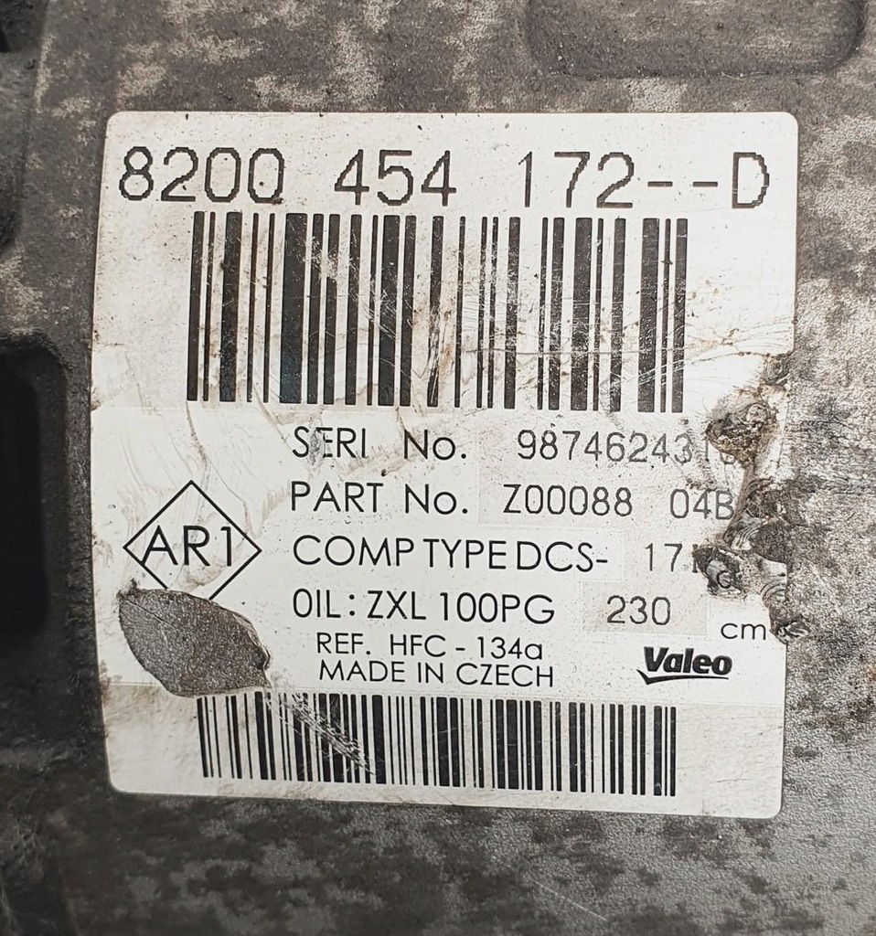 фото №5, Компрессор кондиционера renault espace iv 2.0 dci