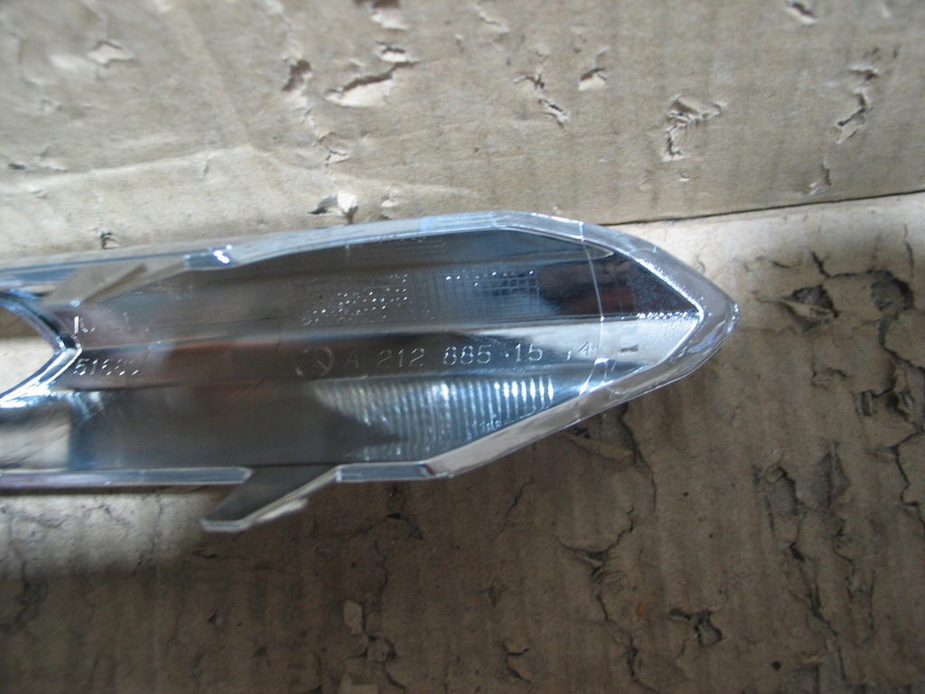 фото №9, Молдинг хром ґрати бампера заглушка mercedes e klasa w212 a2128851574