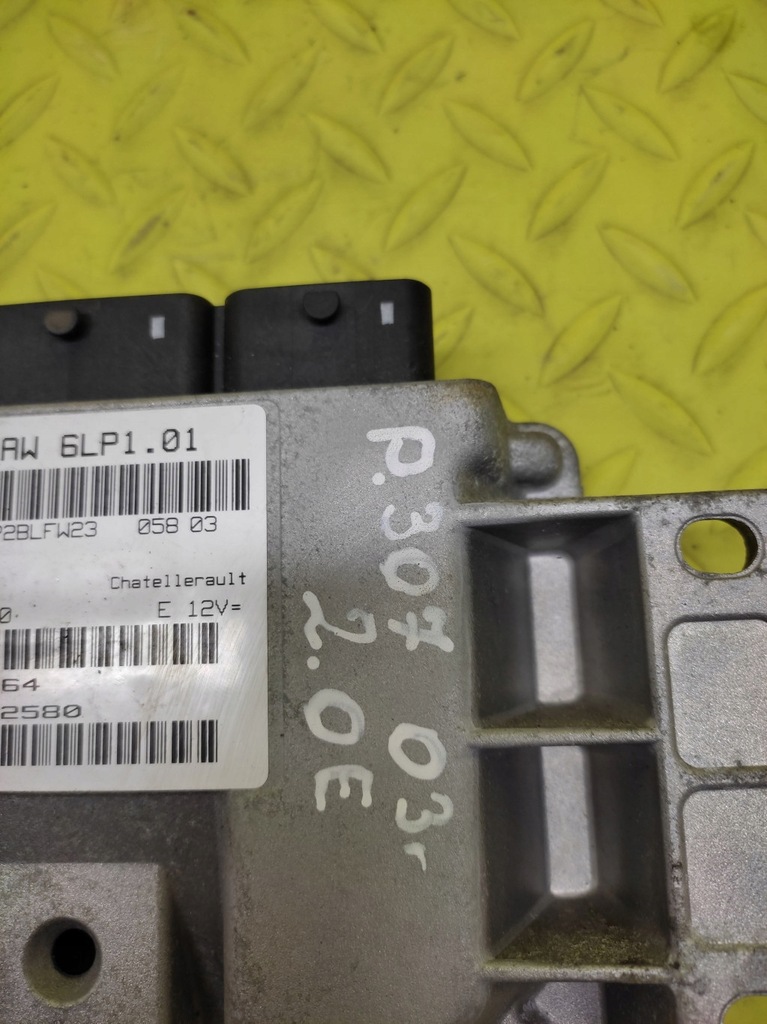 фото №5, Peugeot 307 2.0 блок управления двигателя 9647494880