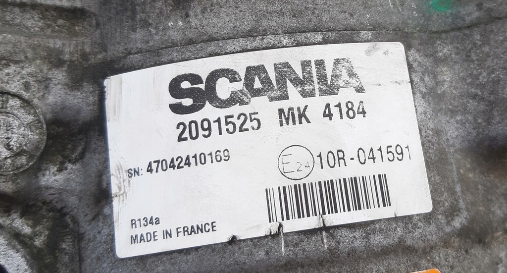 фото №8, Scania r s ngs компрессор кондиционера габаритный