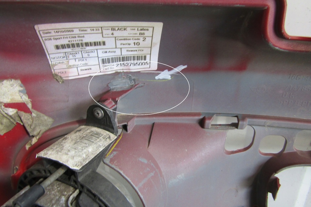 фото №10, Бампер перед передний mini cooper s r56 06-10