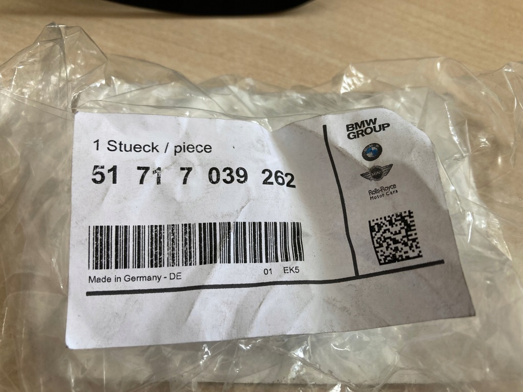 фото №4, Оригінальний номер mini тримачі бампера перед mini cooper r50 r52 r53 51717039262