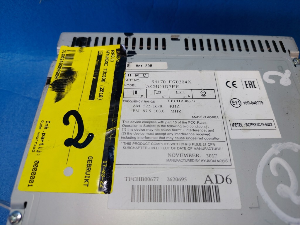 фото №3, Радио экран hyundai tucson 2018 r acbc0d7ee