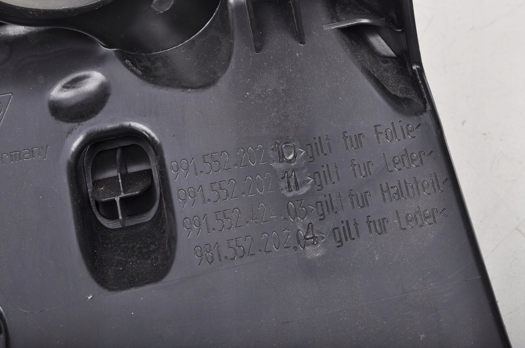 фото №11, Porsche 718 cayman 982 захист пластик панелі приладової панелі 99155220210