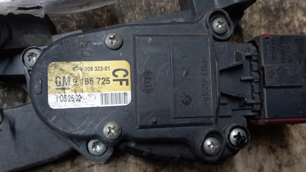 фото №4, Потенціометр газу opel vectra 2.2d 02r