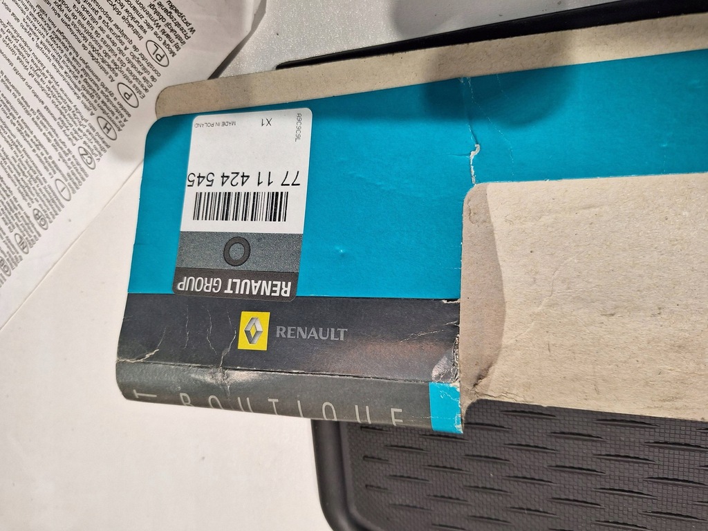 фото №12, Килимки гумові nowe 7711424545 renault modus 04-