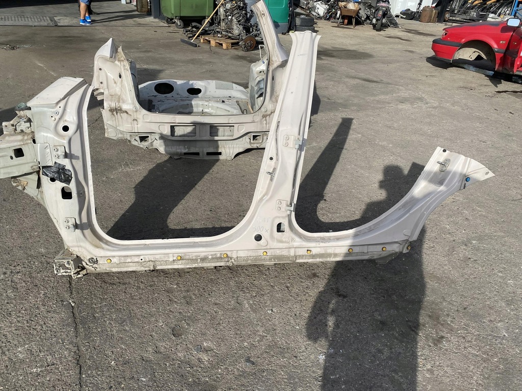 фото №10, Fiat 500x bok блок двигуна поріг