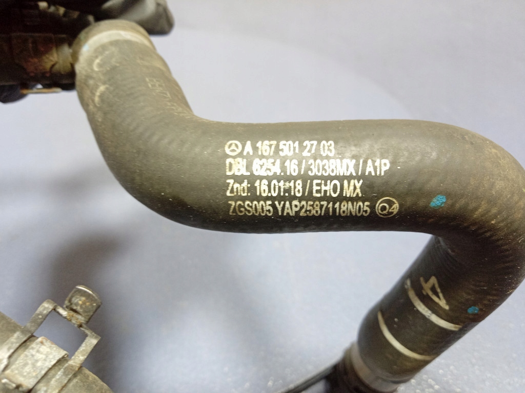 фото №5, Mercedes gls x167 400d 2.9 шланг водяний рідина охолоджуючий a1675012703