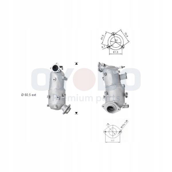 фото №1, Фільтр часток твердих toyota auris avensis corolla