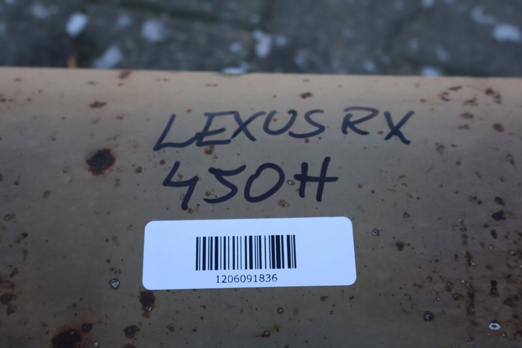 фото №8, Lexus rx iv 450h труба гасник вихлоп