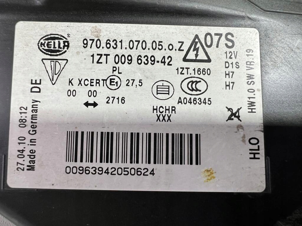 фото №15, Porsche panamera 970 ксенон поворотний лампа ліва права