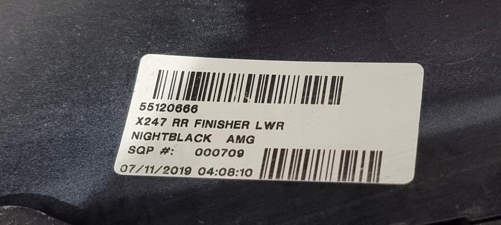 фото №16, Бампер задня задній mercedes glb amg x247 w247 19-22