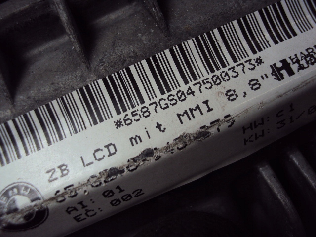 фото №7, Екран дисплей bmw serii 7 e65 e66 01-08