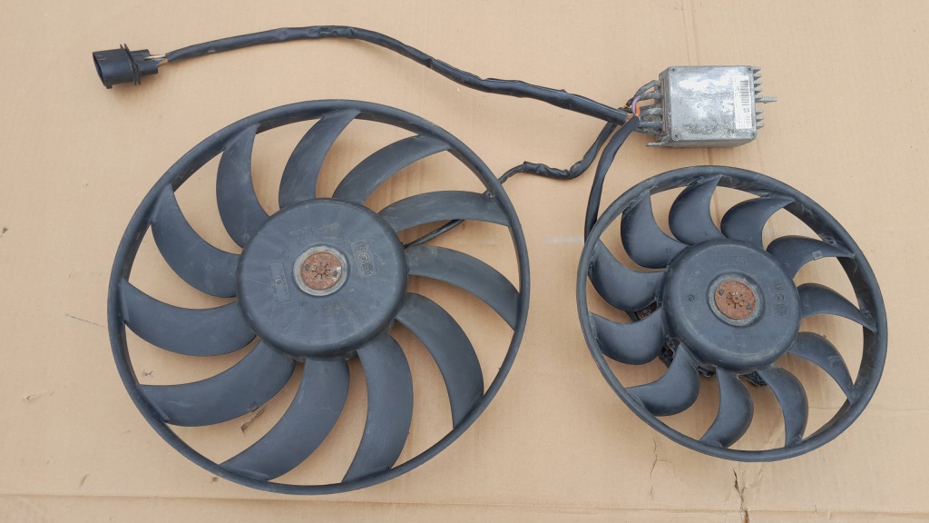 Купить Вентиляторы радиатора + модуль вентиляторов 4f0959501c audi a6 c6