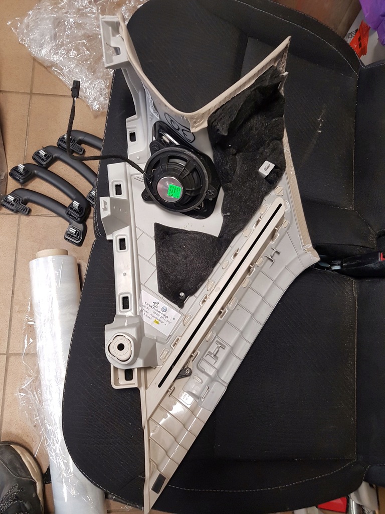 фото №6, Защита стойка левая задняя vw touareg iii dynaudio