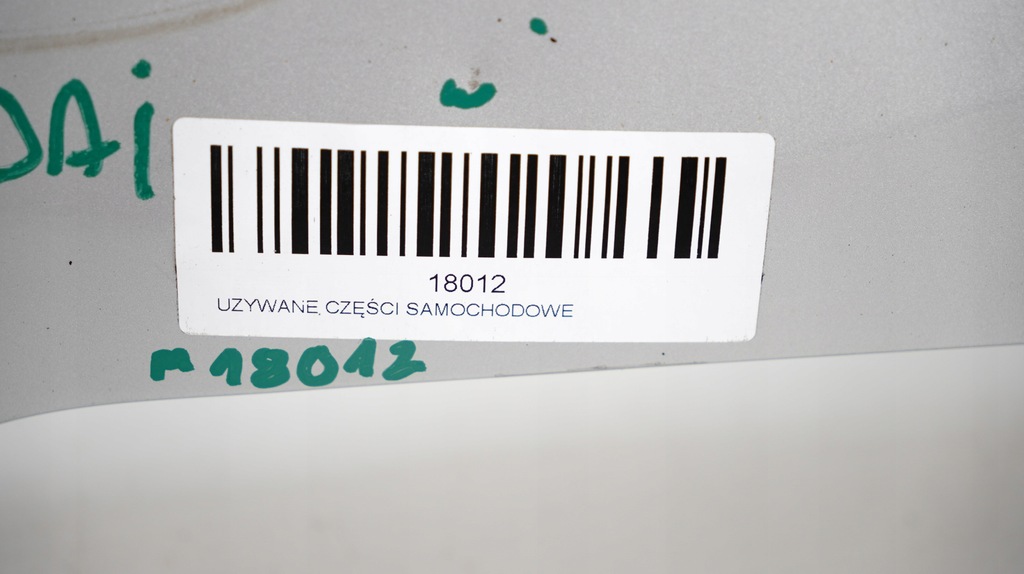 фото №8, Крыло левый перед hyundai i20 08-12r