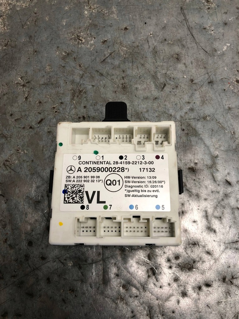 фото №1, Модуль двері лівий перед mercedes w205 a2059000228