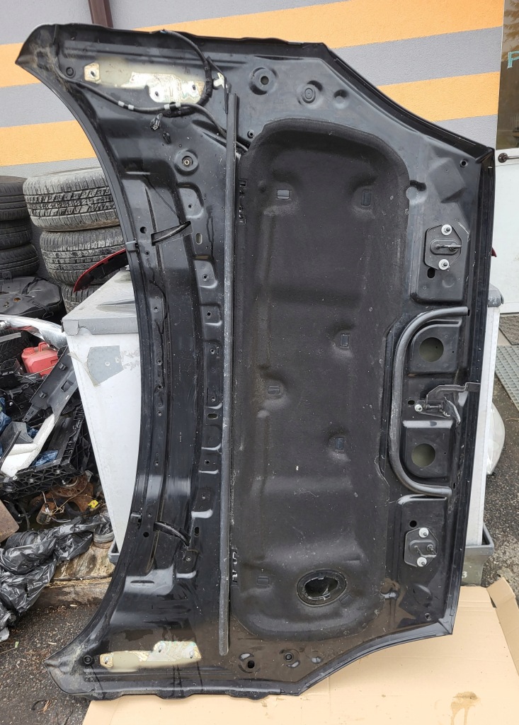 Капот комплектная крышка двигателя черная jaguar e-pace оригинальный номер европа с Разборки