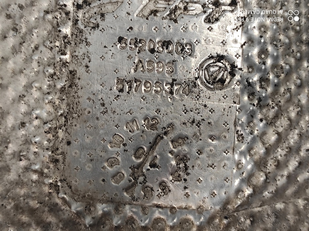 фото №9, Защита тепловая катализатора alfa giulietta 1,6