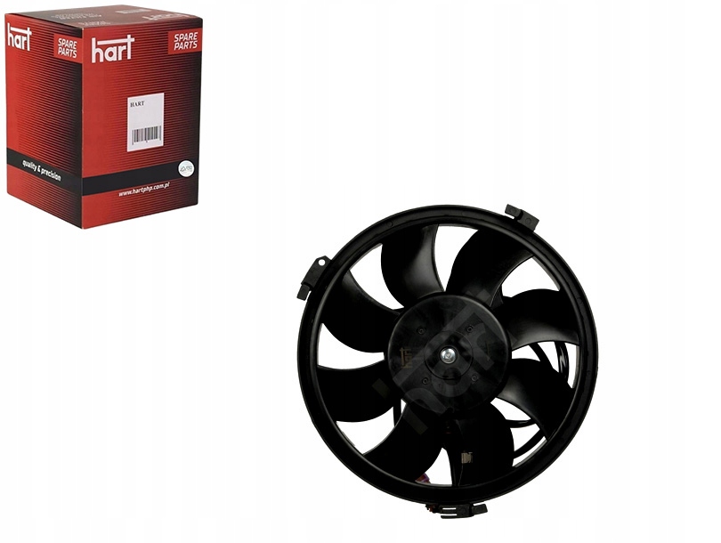 фото №1, Вентилятор радиатор. vw 300w 280mm hart