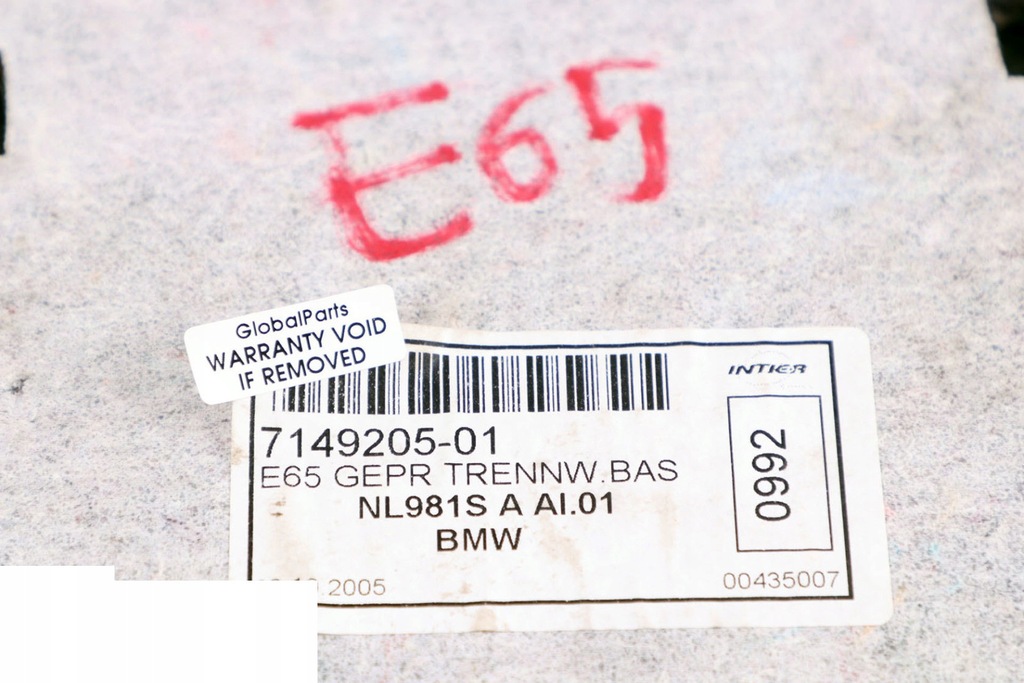 фото №10, Bmw 7 e65 e66 обивка обшивка багажника