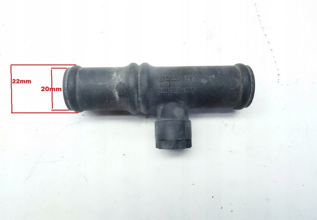 фото №6, Audi a6 a8 d2 патрубок відповітрювач wody циркуляція радіатора рідина 4d0819159