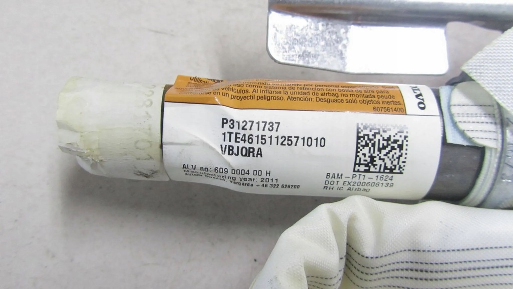 фото №5, Volvo xc60 шторка безпеки подушка безпеки повітря права 08-13