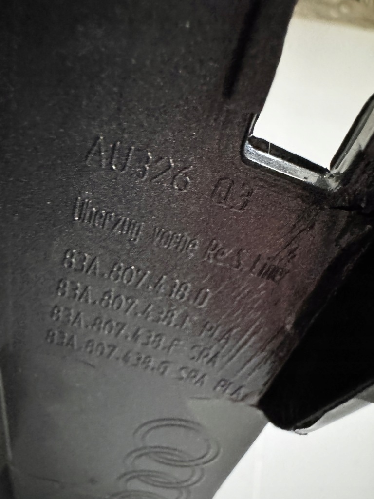 Audi q3 s-line 83a бампер передний оригинальный kompletny Цена