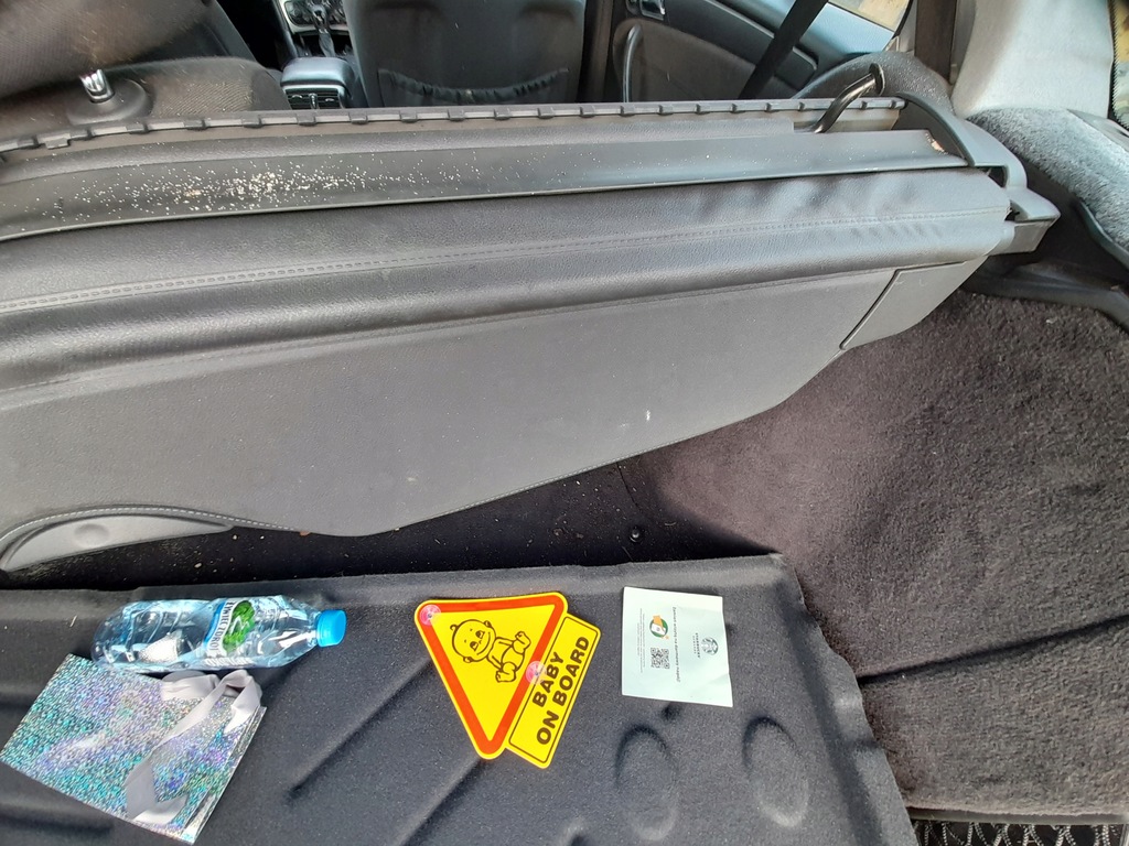 фото №8, Mercedes klasa c w203 шторка багажника задняя задняя