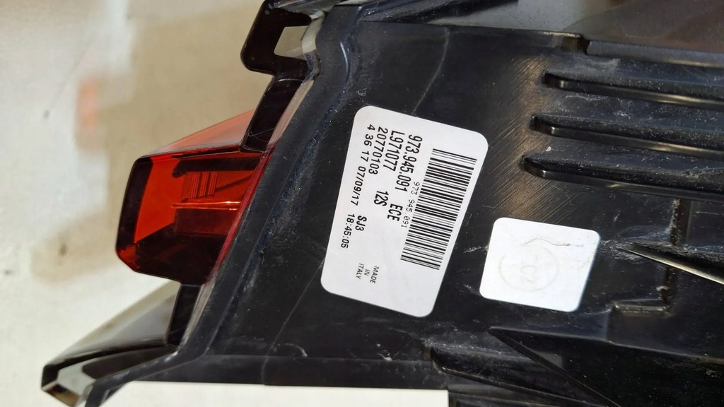 фото №7, Лампа левая задняя задняя porsche panamera 971 973 973945091