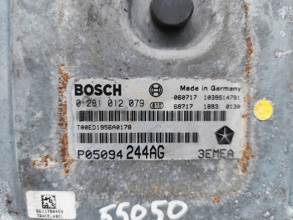 фото №7, Jeep commander блок управления / модуль ecu 3.0 crd 4x4 дизель 160kw 218 hp 2006