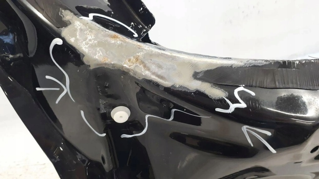 фото №8, Nissan leaf 2017-2023 крышка багажника задняя