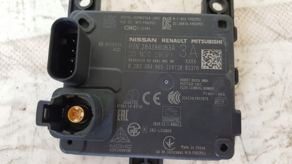 фото №9, Nissan радар acc dystronic 284386ub3a