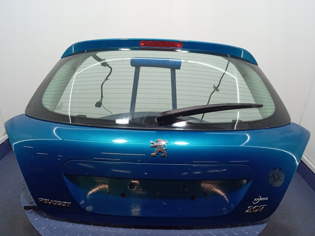 фото №1, Peugeot 207 hb 3d кришка багажника багажника задня задня kmu