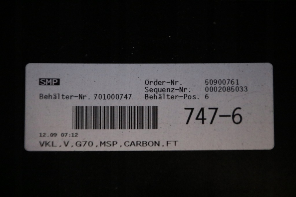 фото №16, Bmw 7 g70 i7 m-pakiet бампер перед передний 416