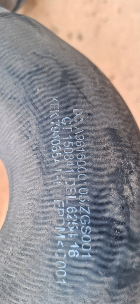 Mercedes actros mp4 труба патрубок води 3021907 a9615000105 Київ