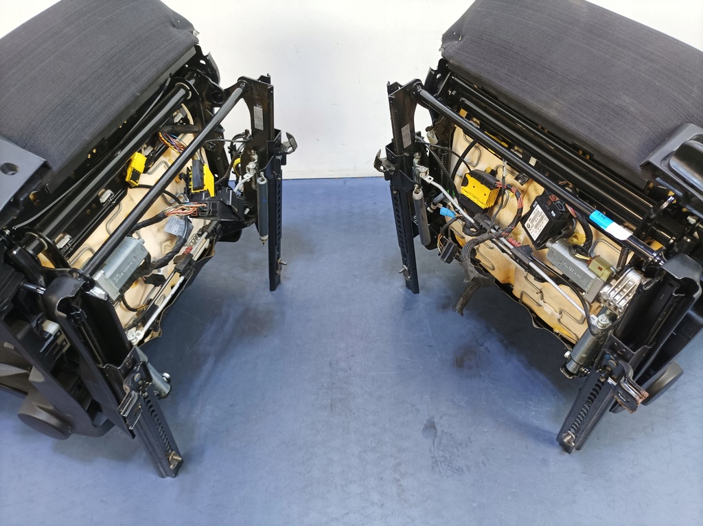 фото №11, Bmw 5 e61 fl touring сидіння заднє сидіння комплект