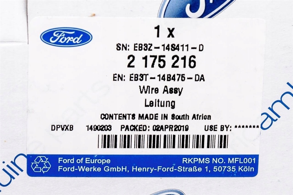 фото №11, Джгут електрична кондиціонера ford ranger mk5