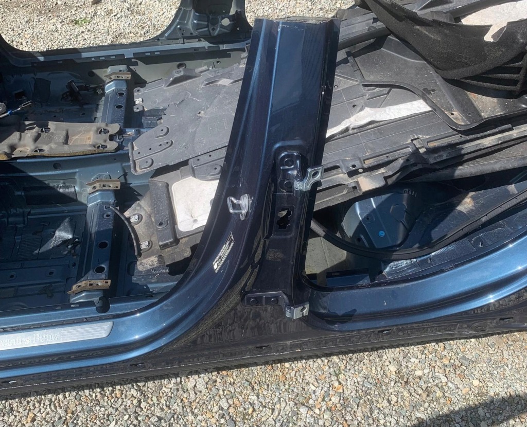 фото №2, Mercedes a-klasa w177 четверть порог левый