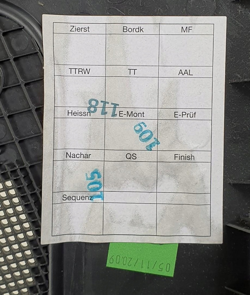 фото №7, Обивка обшивка правый задняя mercedes glk x204