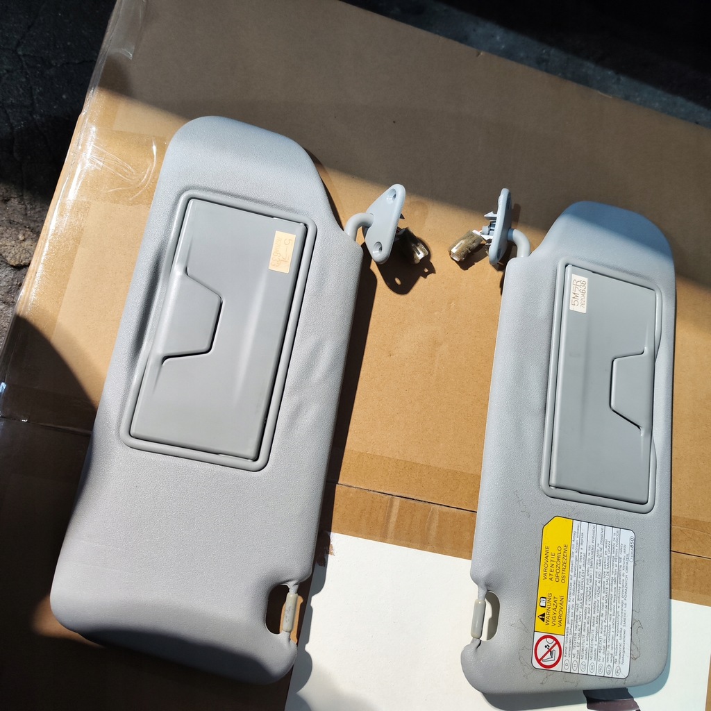 фото №1, Mitsubishi asx солцезащитный козырёк козырьки kpl.