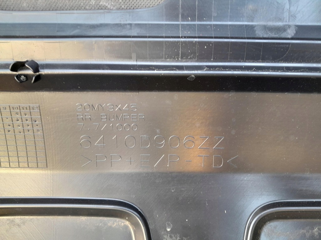 фото №14, Mitsubishi asx ii lift 20- бампер задняя задний oryg