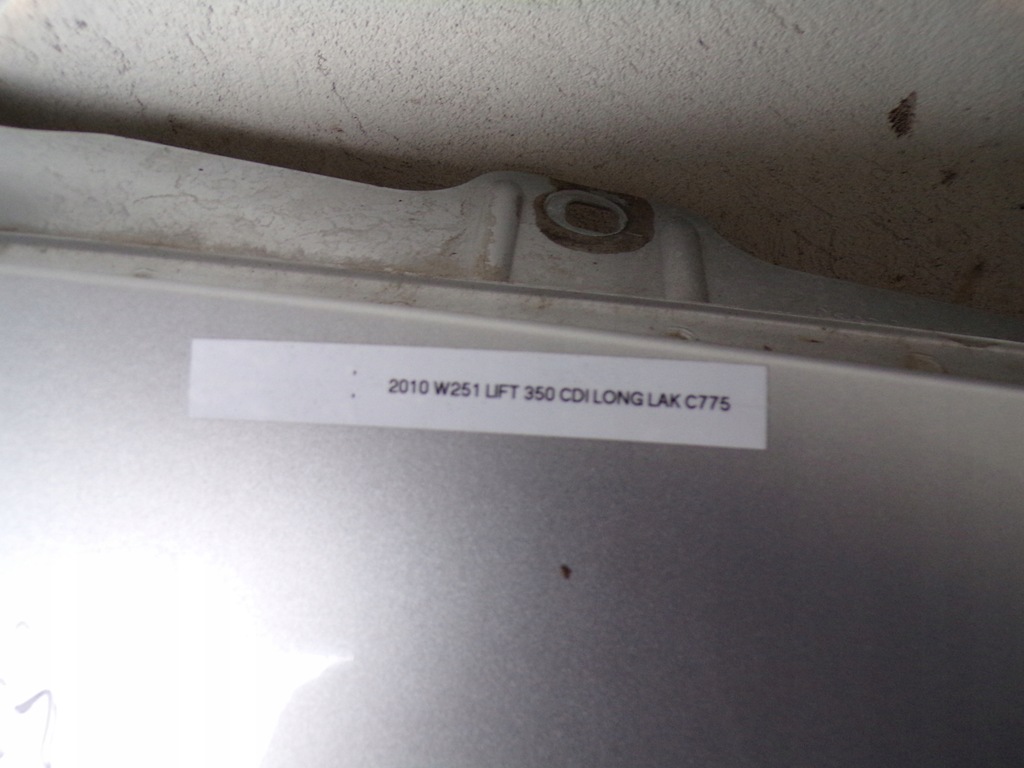 фото №8, Крыло правый перед mercedes w251 r klasa lift lak 775