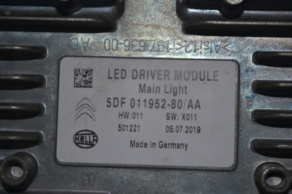 фото №6, Перетворювач модуль led лампи citroen c5 aircross