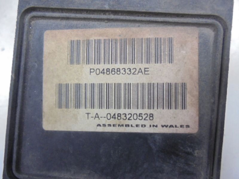 Chrysler pacifica cs модуль вентиляторів p04868332ae Зі Шроту