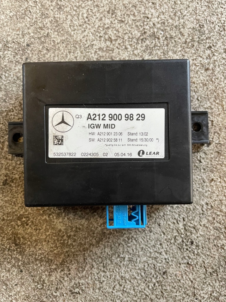 Купити Mercedes x166 gls модуль блок керування шлюз a2129009829