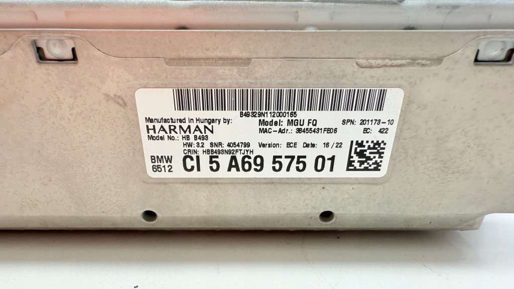 фото №6, Bmw g20 g21 g05 x5 g30 радио навигация mgu high 3 5a69575