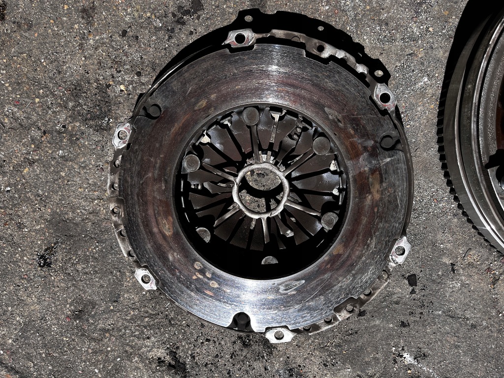 фото №8, 99 mazda 6 ii gh 2.2 mzr-cd повний зчеплення двомасовий маховик r2aa r2a1-16610b