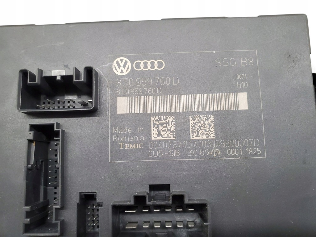 фото №5, Audi s5 8t0959760d модуль / блок керування сидіння